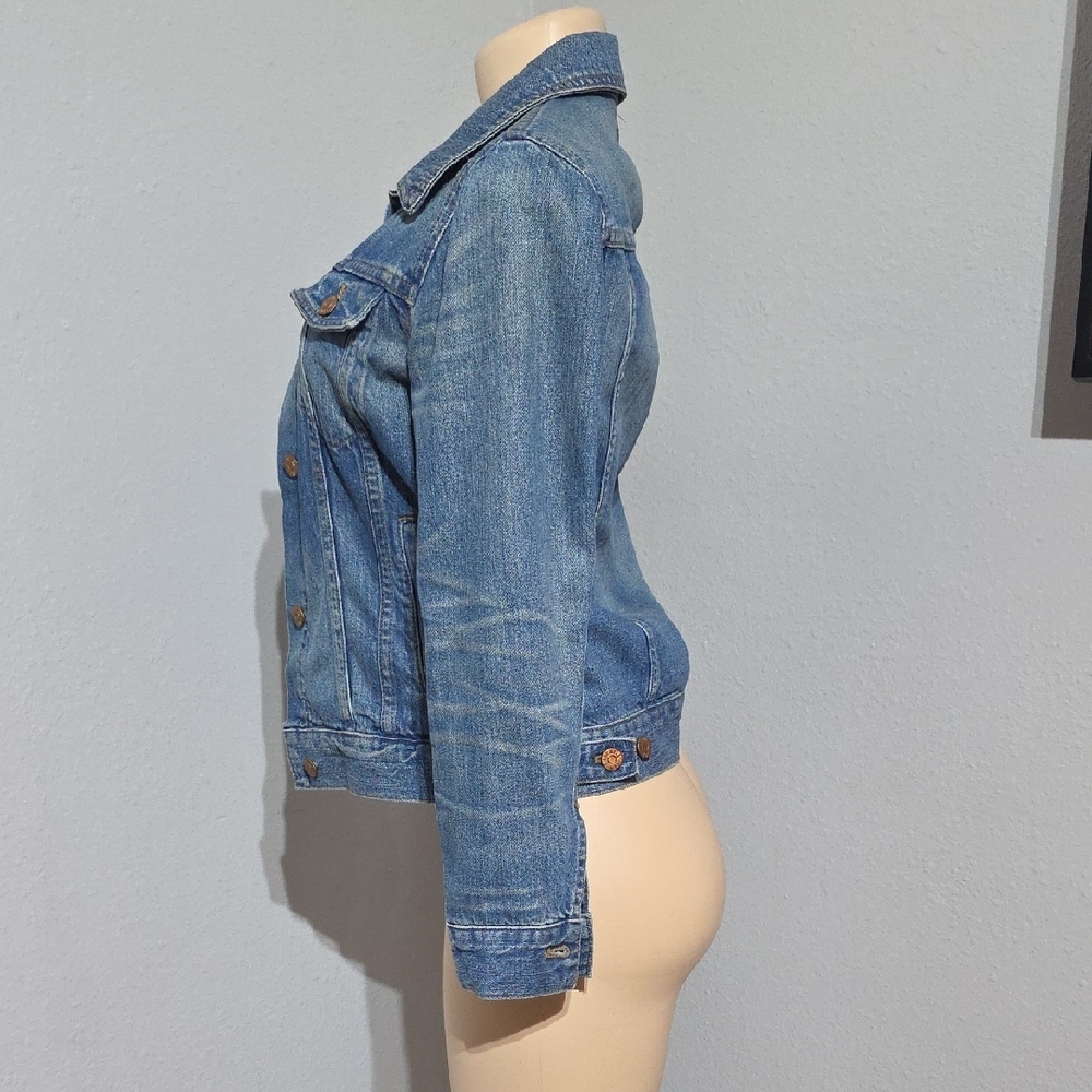 Madewell Classic Blue Jean Jacket Size S - Picture 3 of 9